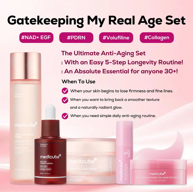 Medicube 5-Step Anti-Aging Set